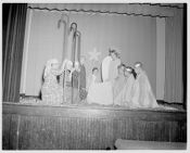 Children in nativity scene